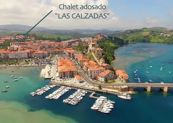 Calzadas - Jardin, Parking Y Vistas Increibles Semesterbostad San Vicente De La Barquera